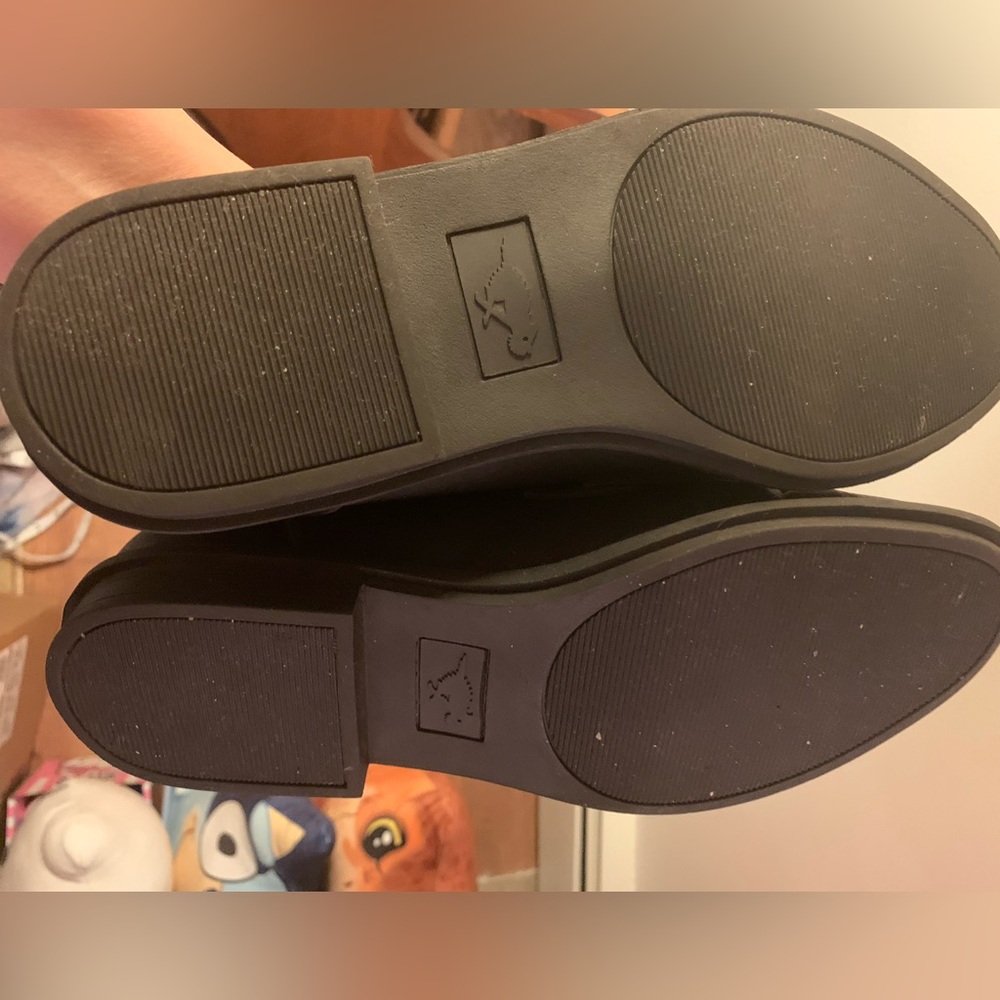 🚀 🐕 ROCKET DOG Classic matte Black Loafers sz 7.5 - Picture 6 of 8